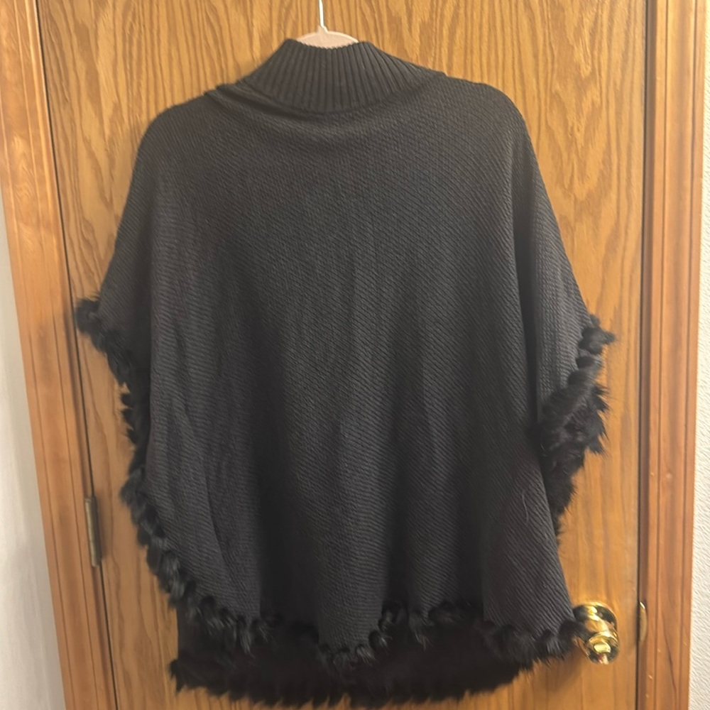 - Chicos dark gray poncho